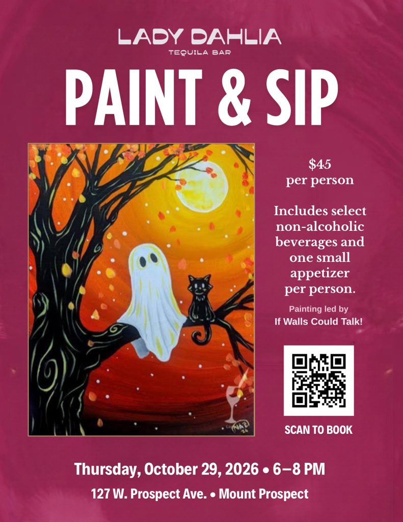 Lady Dahlia Paint and Sip Final
